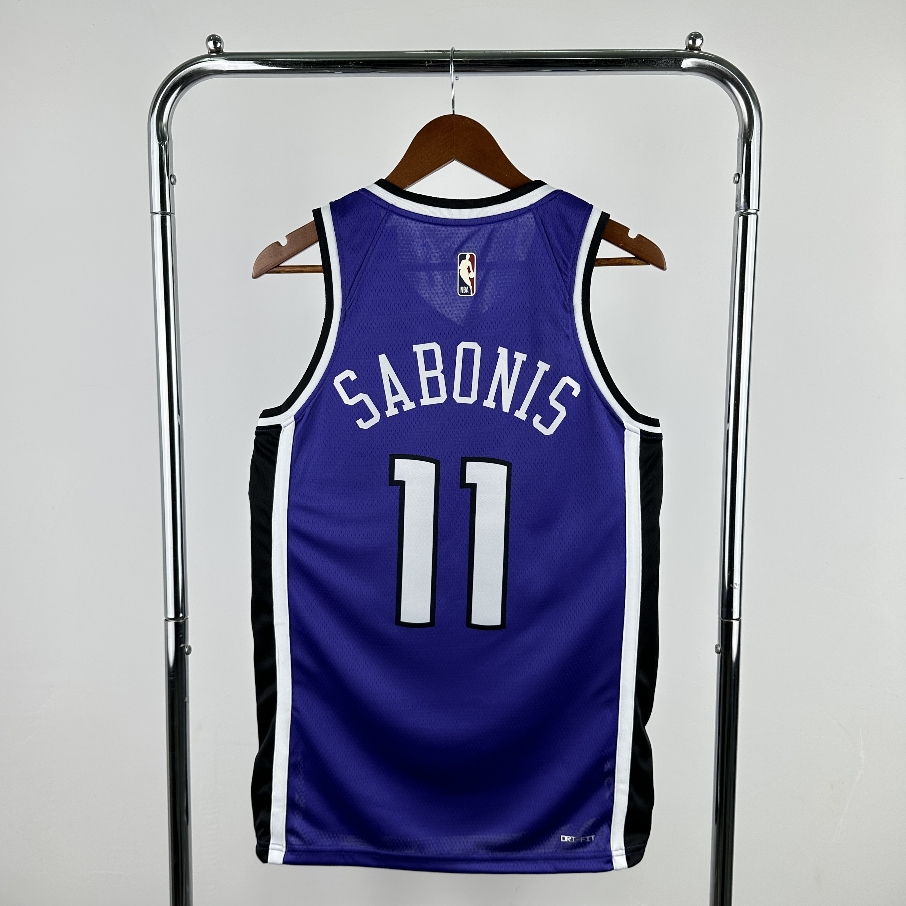 Men Sacramento Kings #11 Sabonis Purple Throwback Season Nike 2025 NBA Jersey->sacramento kings->NBA Jersey
